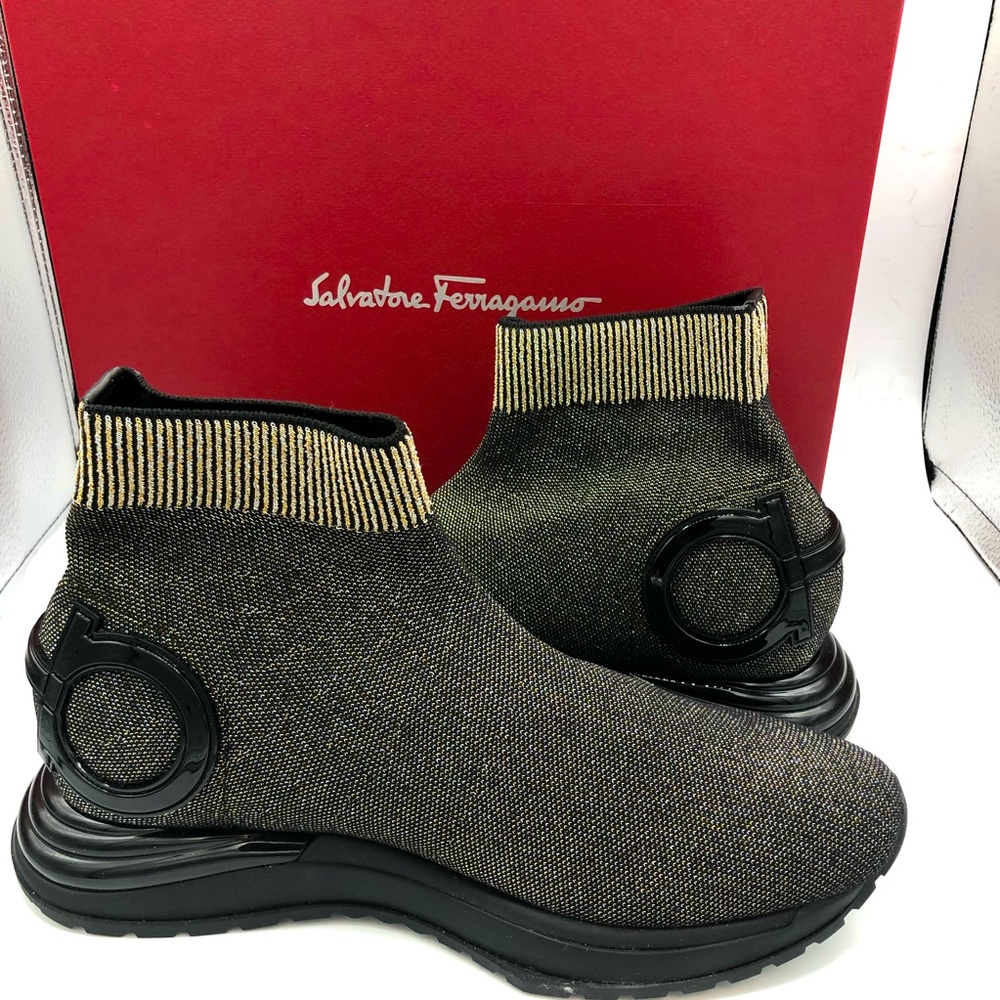 Ferragamo Gardena Sock Bootie